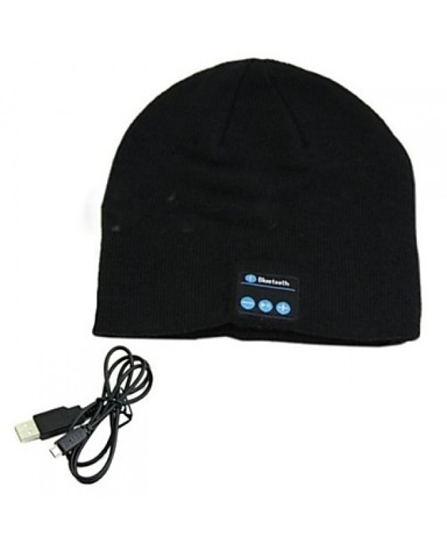 Warm Beanie Hat Wireless Bluetooth Music Cap Headphone Headset Speaker Mic SCW