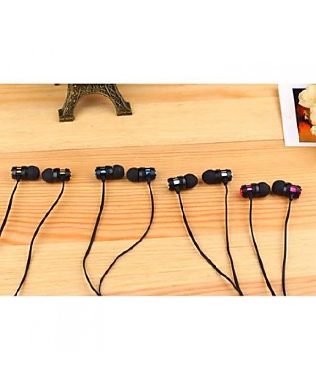  -JL701 3.5mm Noise-Cancelling With Mike Volume Control in-ear Earphone for and Other Phones(Assorted Colors)