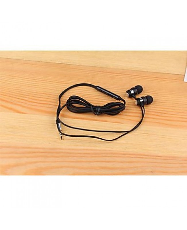  -JL701 3.5mm Noise-Cancelling With Mike Volume Control in-ear Earphone for and Other Phones(Assorted Colors)