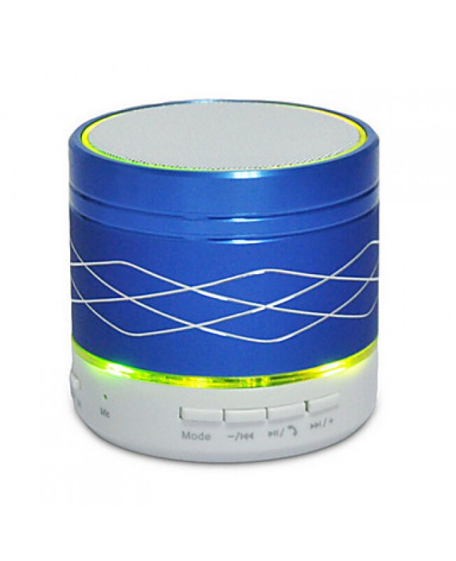 Colorful LED Lights Blazing Dynamic Mobile Computer Wireless Bluetooth Stereo Subwoofer