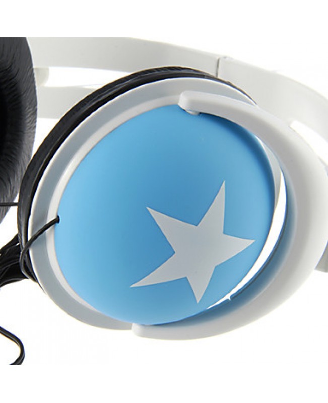 Fashionable Stereo On-Ear Headphone for S3,S4, ,(Blue)