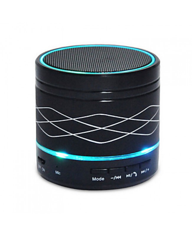 Colorful LED Lights Blazing Dynamic Mobile Computer Wireless Bluetooth Stereo Subwoofer